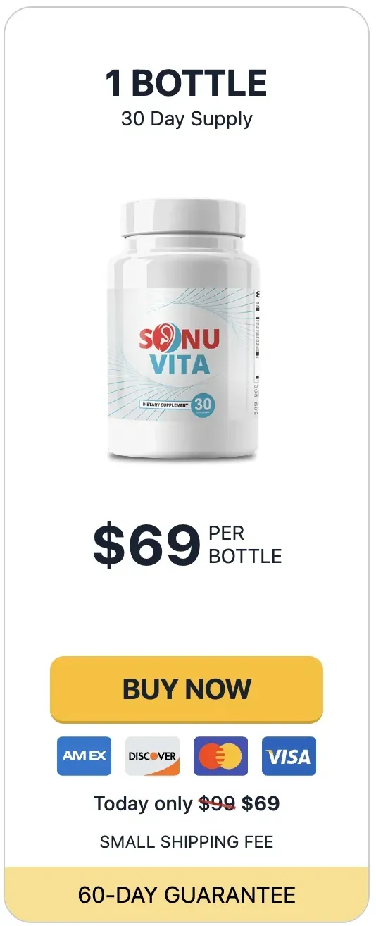 Sonuvita one bottle